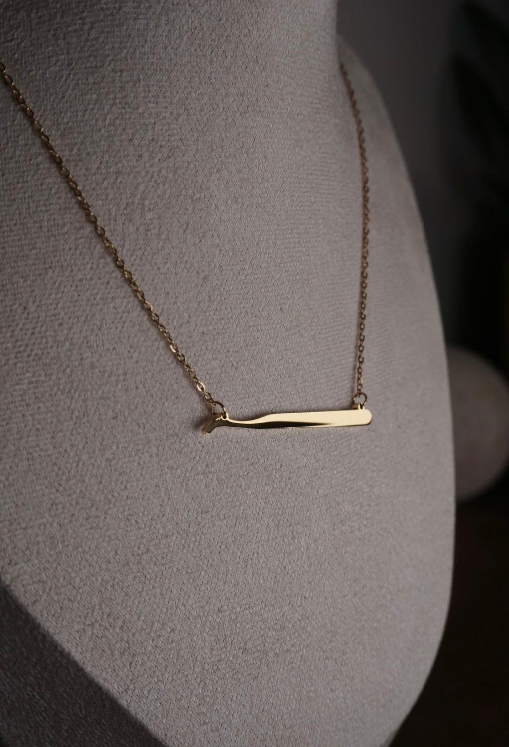 Tweezer Pendant Necklace